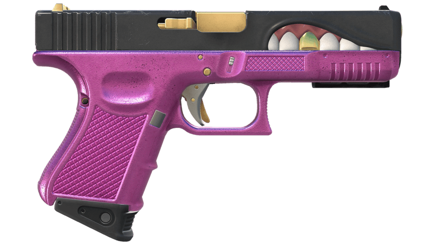 StatTrak™ Glock-18 | Gold Toof (Minimal Wear)