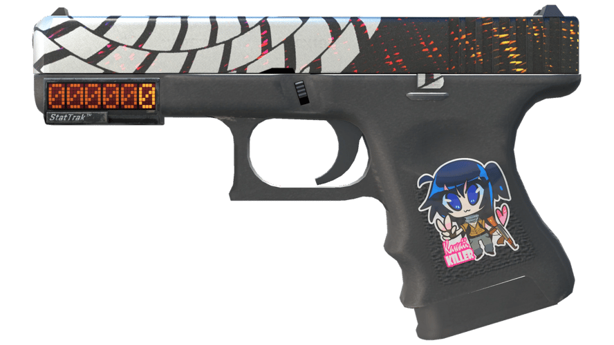 StatTrak™ Glock-18 | Жернов (Прямо с завода)