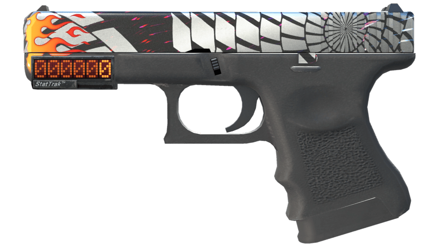 StatTrak™ Glock-18 | Grinder (Minimal Wear)