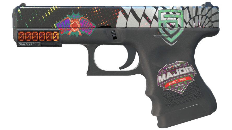 StatTrak™ Glock-18 | Жернов (Немного поношенное)
