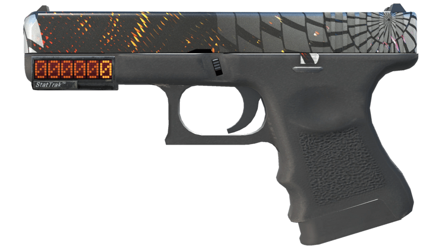 StatTrak™ Glock-18 | Grinder (Minimal Wear)