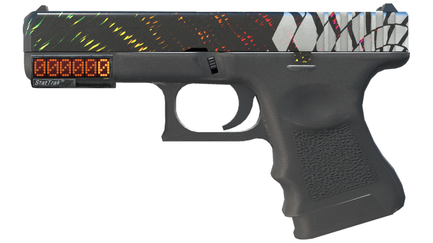 StatTrak™ Glock-18 | Grinder (Minimal Wear)
