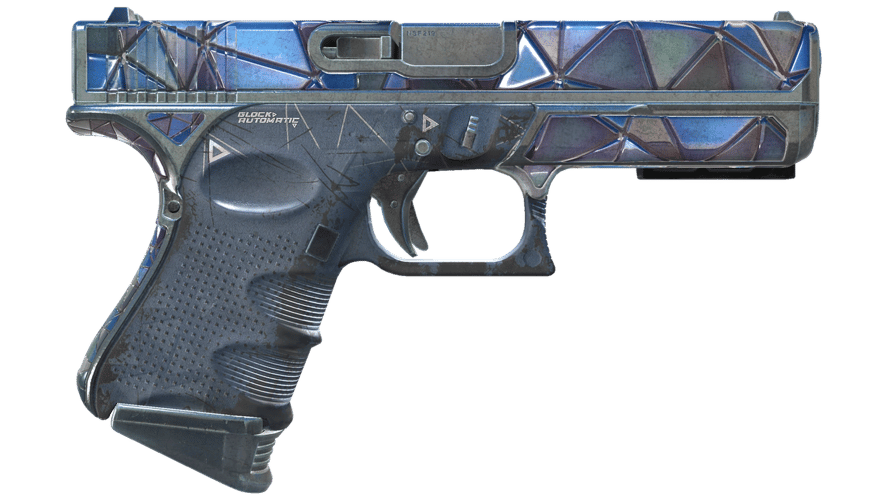 StatTrak™ Glock-18 | Mirror Mosaic (Battle-Scarred)