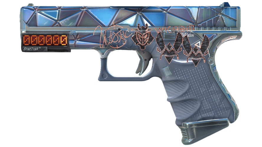 StatTrak™ Glock-18 | Mirror Mosaic (Factory New)