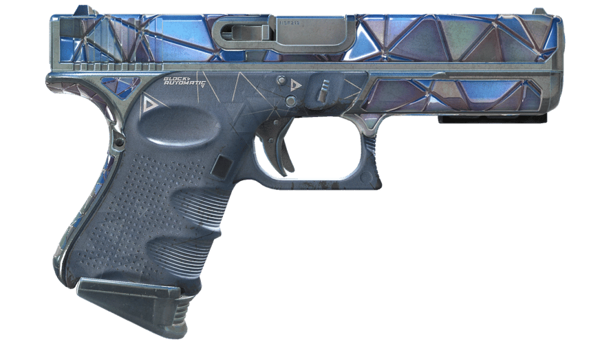 StatTrak™ Glock-18 | Mirror Mosaic (Well-Worn)
