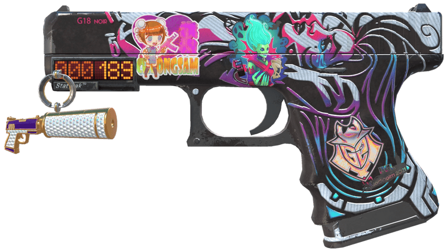 StatTrak™ Glock-18 | Neo-Noir (Field-Tested)