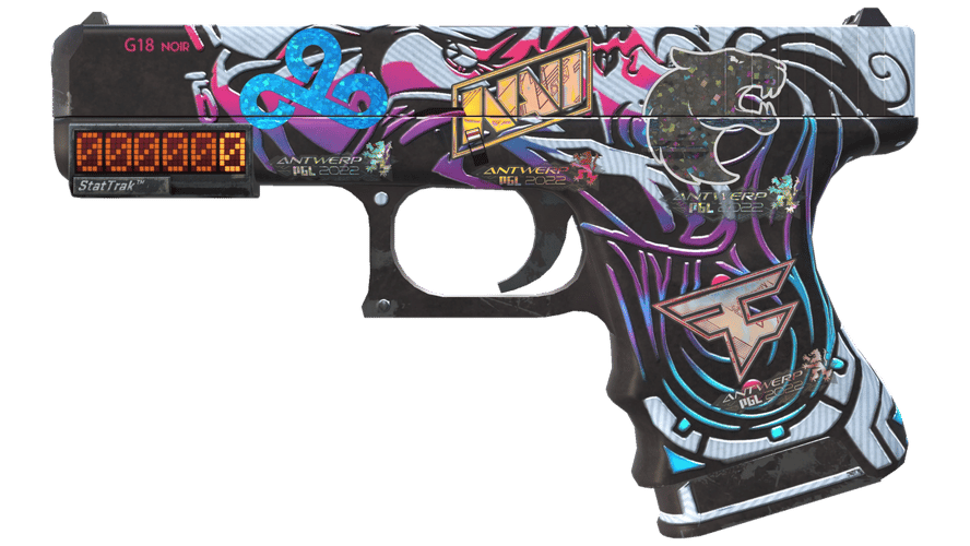 StatTrak™ Glock-18 | Neo-Noir (Minimal Wear)