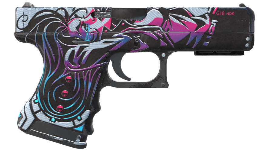 StatTrak™ Glock-18 | Neo-Noir (Well-Worn)