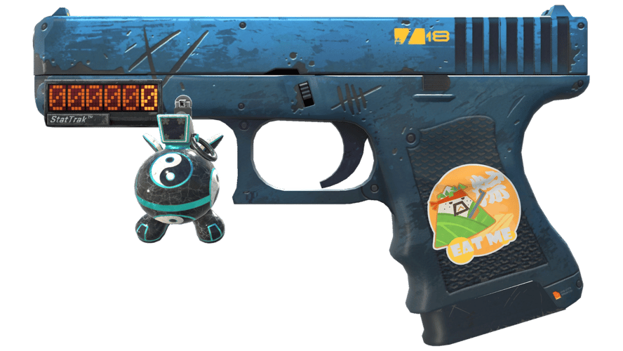 StatTrak™ Glock-18 | Пришелец (Прямо с завода)