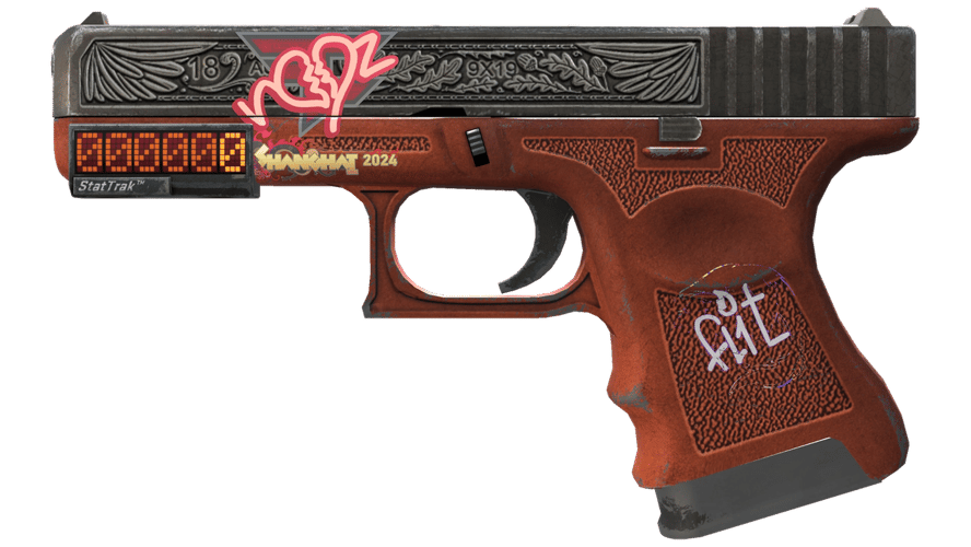 StatTrak™ Glock-18 | Royal Legion (Battle-Scarred)