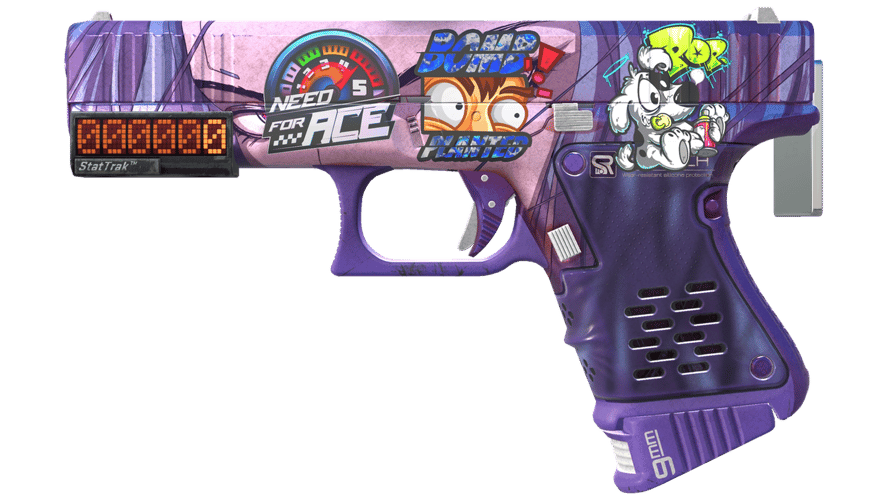 StatTrak™ Glock-18 | Shinobu (Well-Worn)