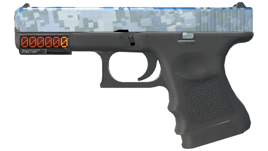 StatTrak™ Glock-18 | Steel Disruption (Factory New)