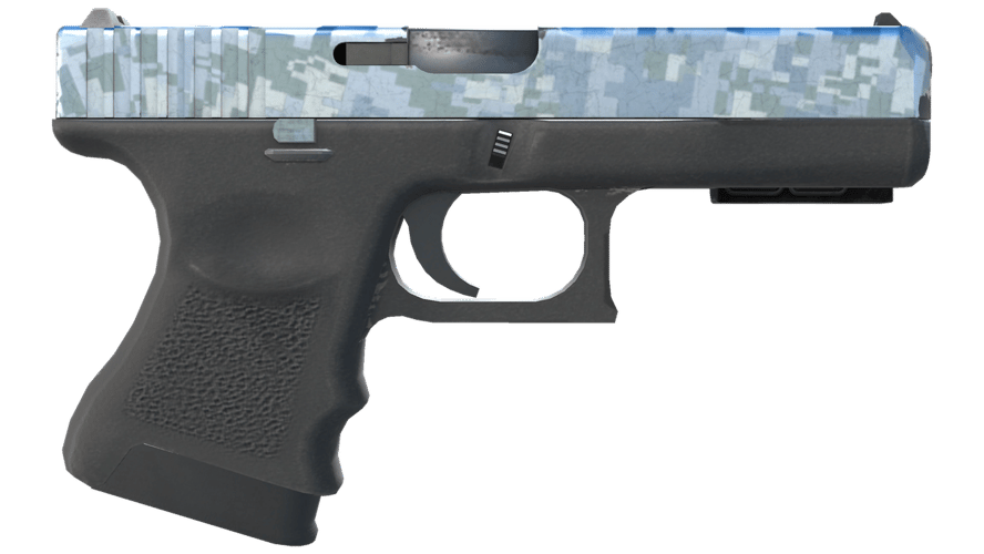 StatTrak™ Glock-18 | Steel Disruption (Field-Tested)