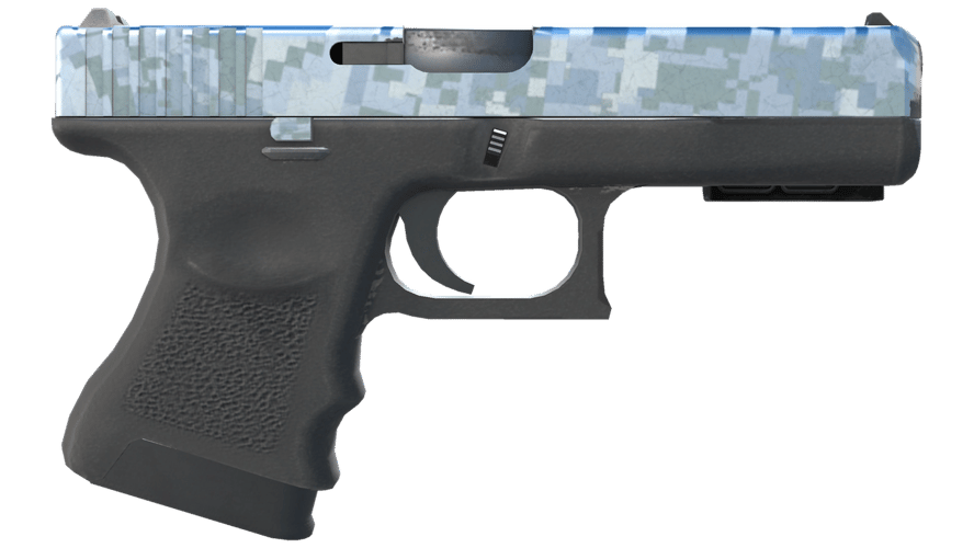 StatTrak™ Glock-18 | Steel Disruption (Minimal Wear)