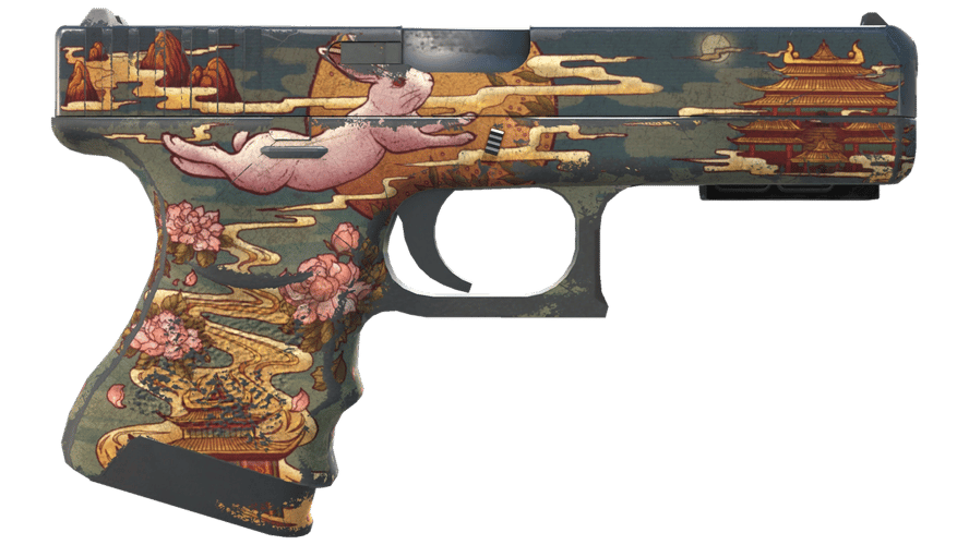StatTrak™ Glock-18 | Umbral Rabbit (Battle-Scarred)
