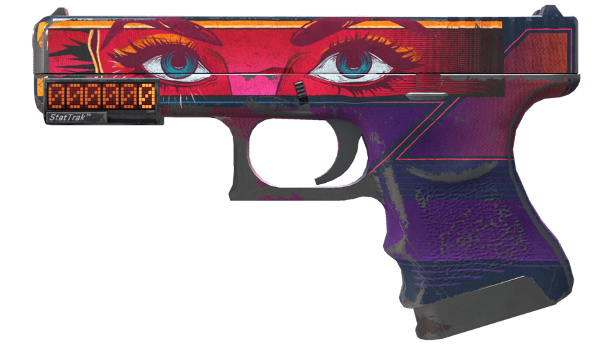 StatTrak™ Glock-18 | Vogue (Battle-Scarred)