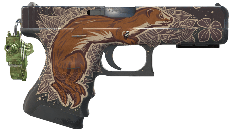 StatTrak™ Glock-18 | Weasel (Well-Worn)