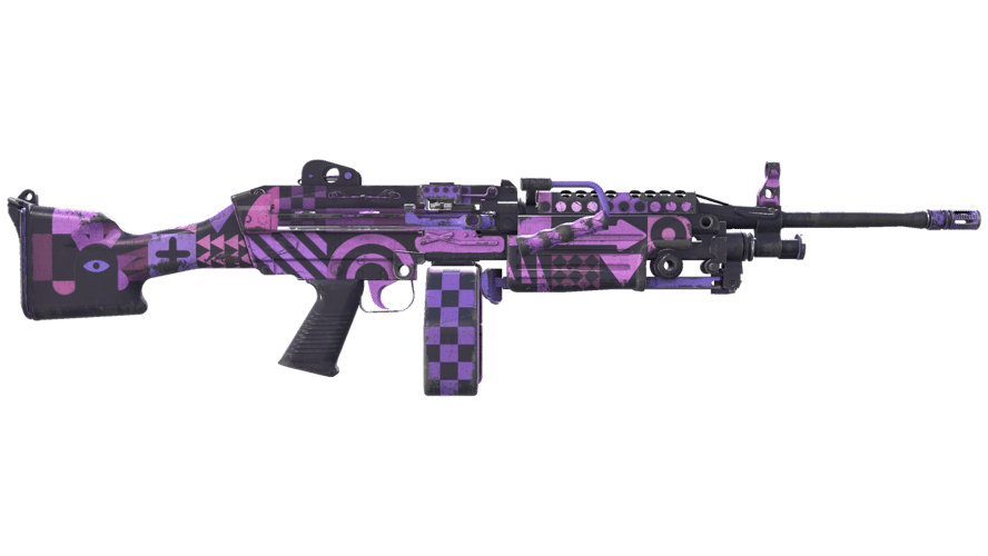 StatTrak™ M249 | Bock Blocks (Battle-Scarred)