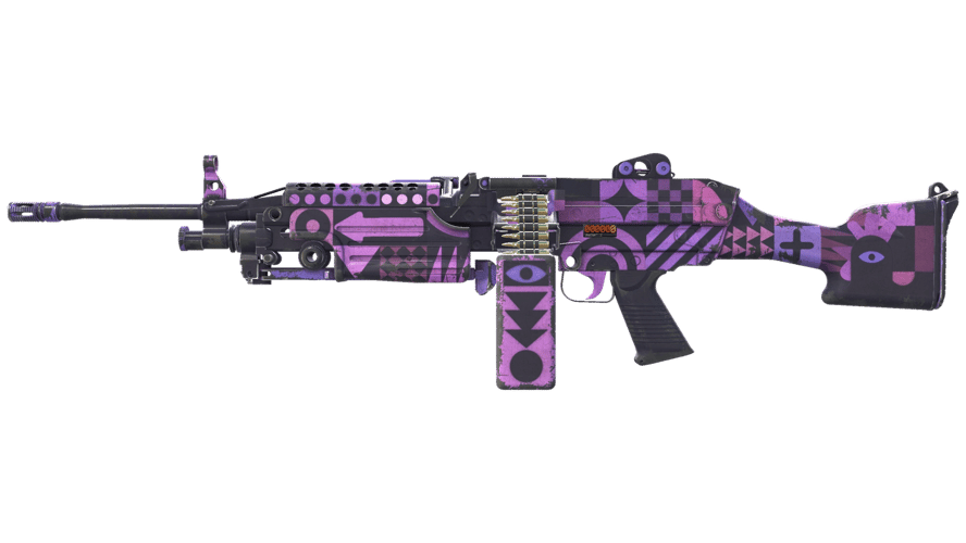 StatTrak™ M249 | Bock Blocks (Battle-Scarred)