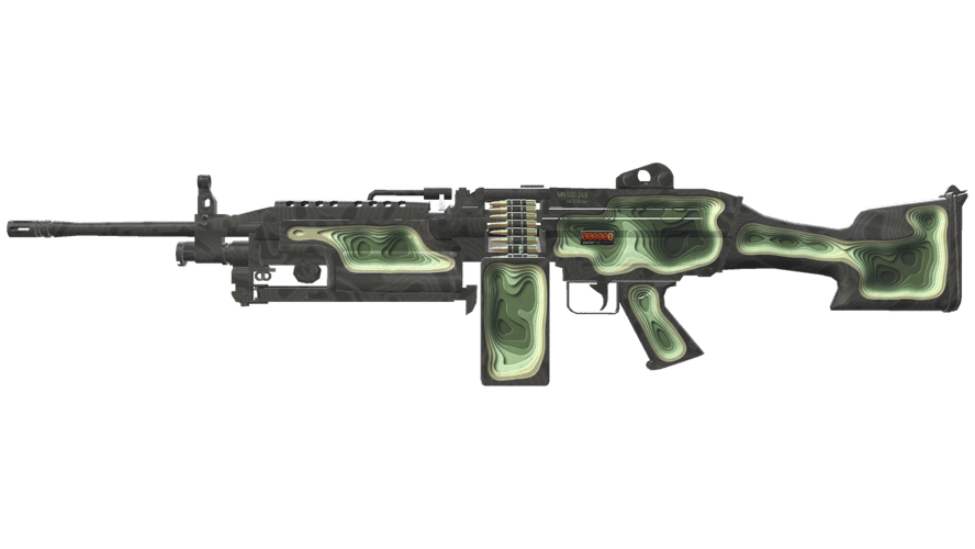 StatTrak™ M249 | Deep Relief (Factory New)