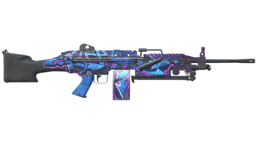 StatTrak™ M249 | Downtown (Field-Tested)