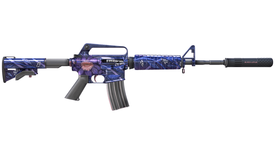 StatTrak™ M4A1-S | Black Lotus (Factory New)