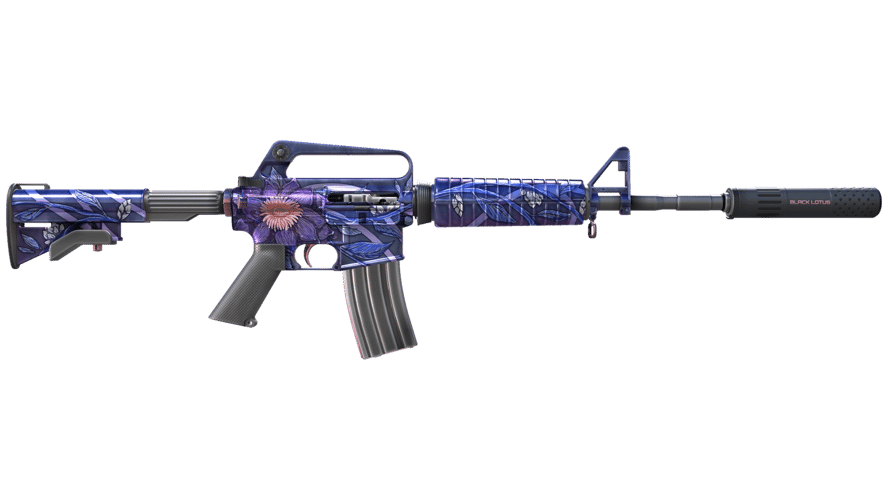 StatTrak™ M4A1-S | Black Lotus (Factory New)
