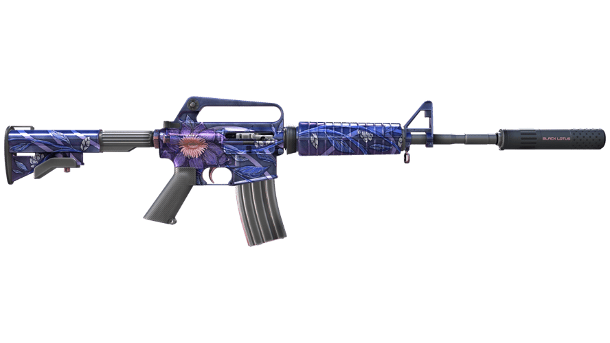 StatTrak™ M4A1-S | Black Lotus (Factory New)