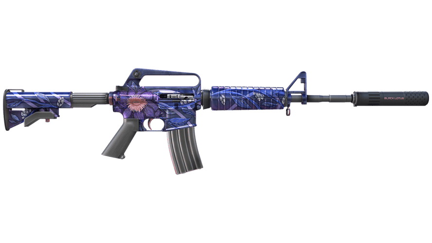 StatTrak™ M4A1-S | Black Lotus (Factory New)