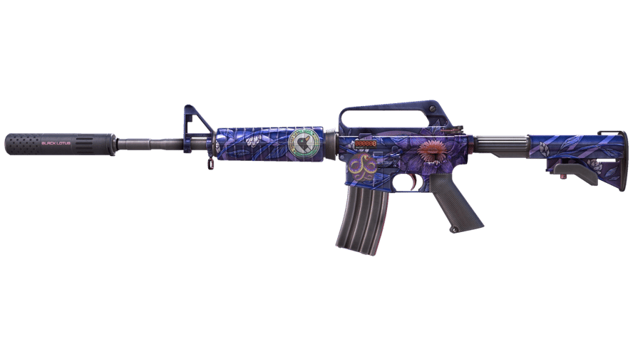 StatTrak™ M4A1-S | Black Lotus (Field-Tested)