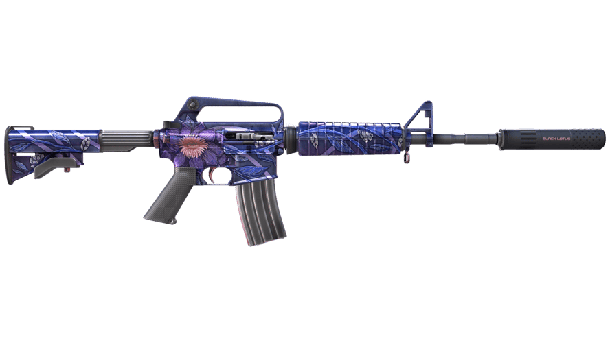StatTrak™ M4A1-S | Чёрный лотос (Немного поношенное)