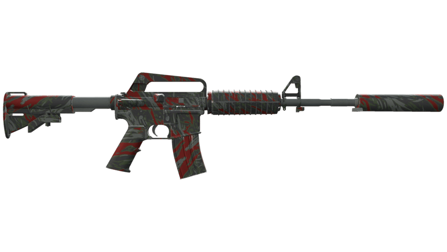 StatTrak™ M4A1-S | Blood Tiger (Minimal Wear)
