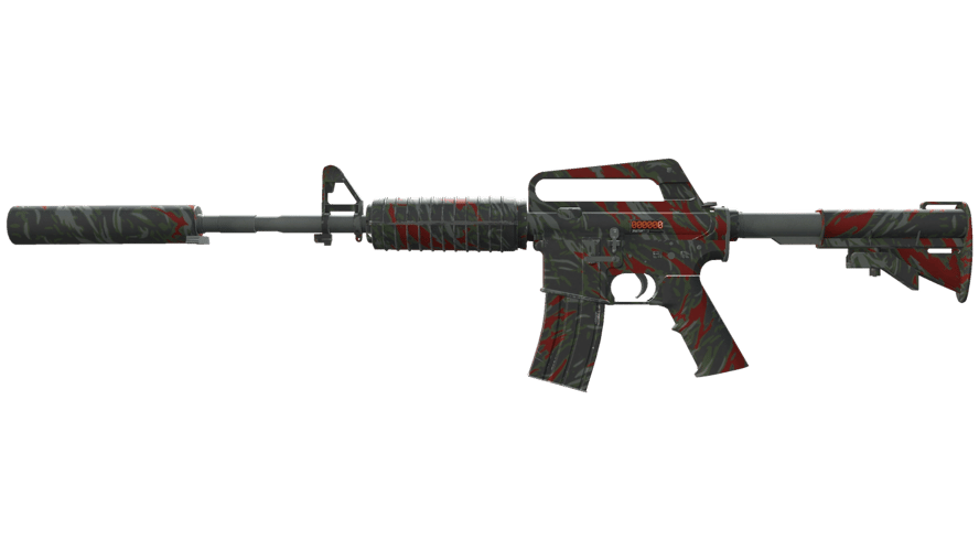 StatTrak™ M4A1-S | Blood Tiger (Minimal Wear)