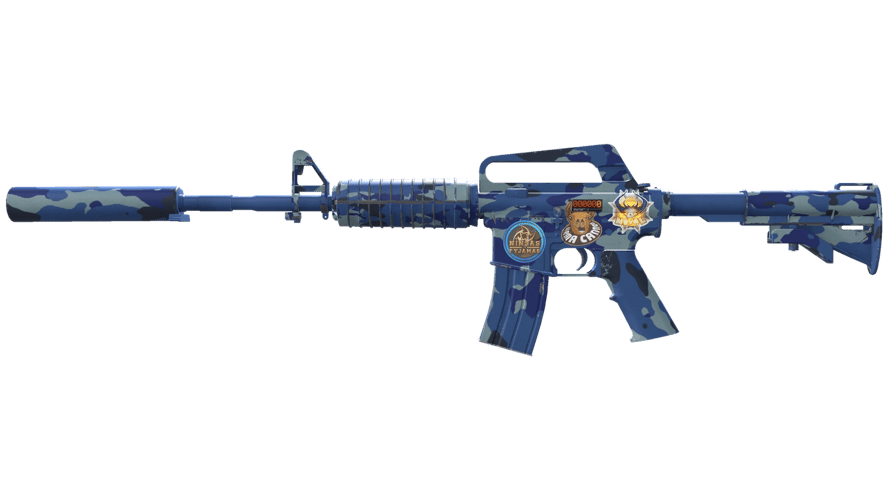 StatTrak™ M4A1-S | Bright Water (Minimal Wear)