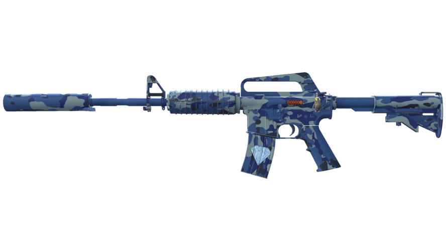 StatTrak™ M4A1-S | Bright Water (Minimal Wear)