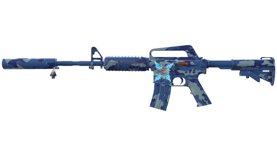 StatTrak™ M4A1-S | Bright Water (Minimal Wear)