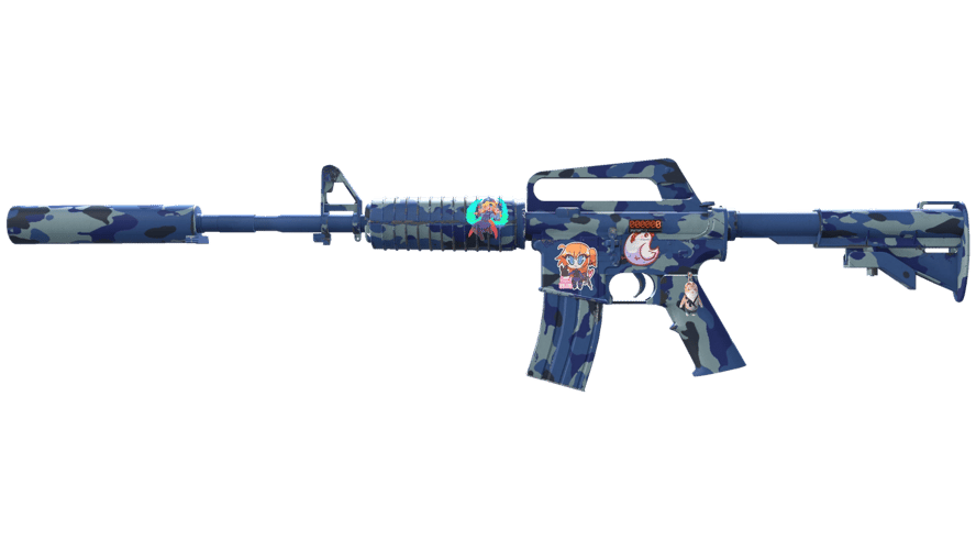 StatTrak™ M4A1-S | Bright Water (Minimal Wear)