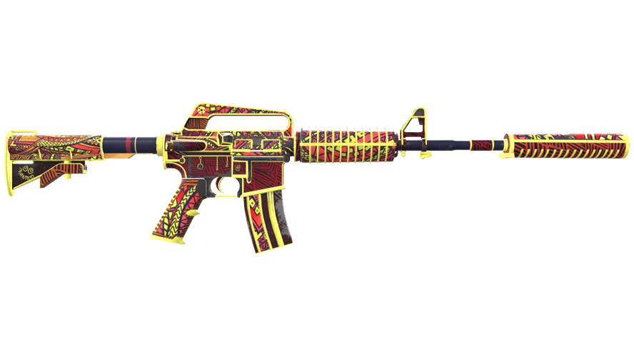 StatTrak™ M4A1-S | Огонь Чантико (Поношенное)