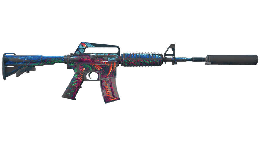 StatTrak™ M4A1-S | Hyper Beast (Battle-Scarred)