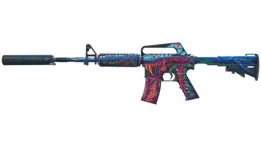 StatTrak™ M4A1-S | Скоростной зверь (Поношенное)