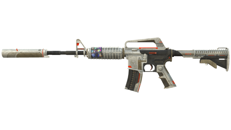StatTrak™ M4A1-S | Mecha Industries (Battle-Scarred)