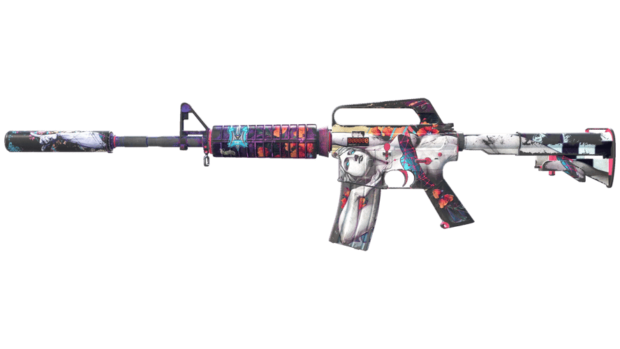 StatTrak™ M4A1-S | Vaporwave (Battle-Scarred)