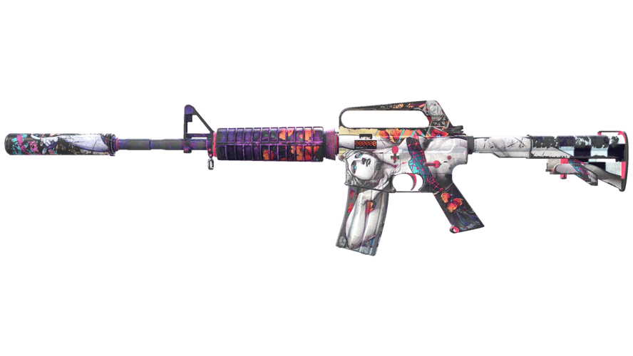 StatTrak™ M4A1-S | Vaporwave (Battle-Scarred)
