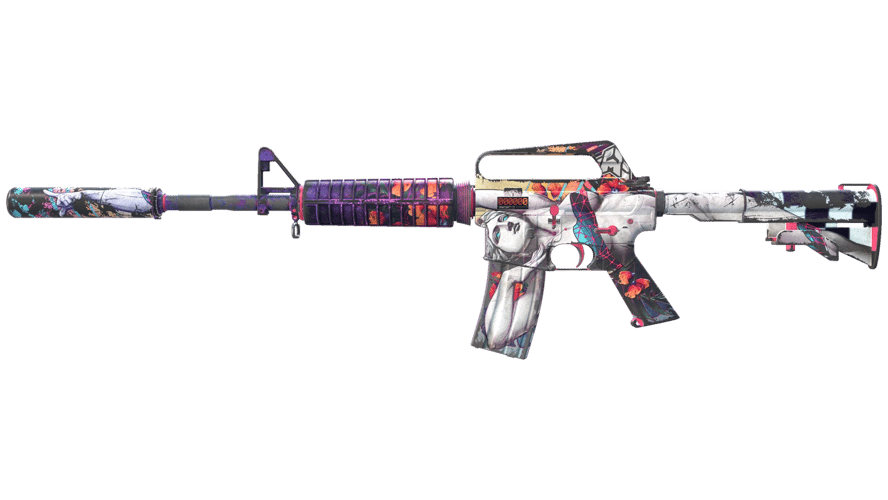 StatTrak™ M4A1-S | Vaporwave (Battle-Scarred)