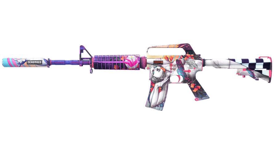 StatTrak™ M4A1-S | Вейпорвейв (Немного поношенное)