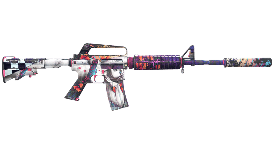 StatTrak™ M4A1-S | Vaporwave (Well-Worn)