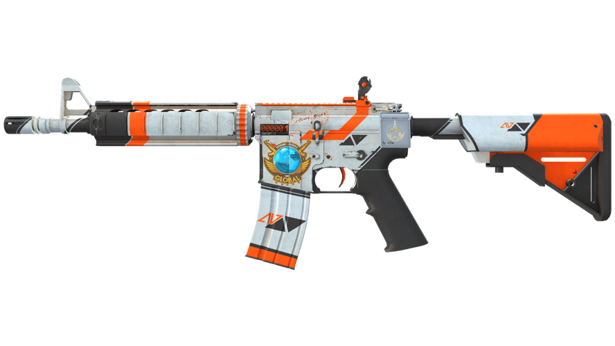 StatTrak™ M4A4 | Asiimov (Well-Worn)