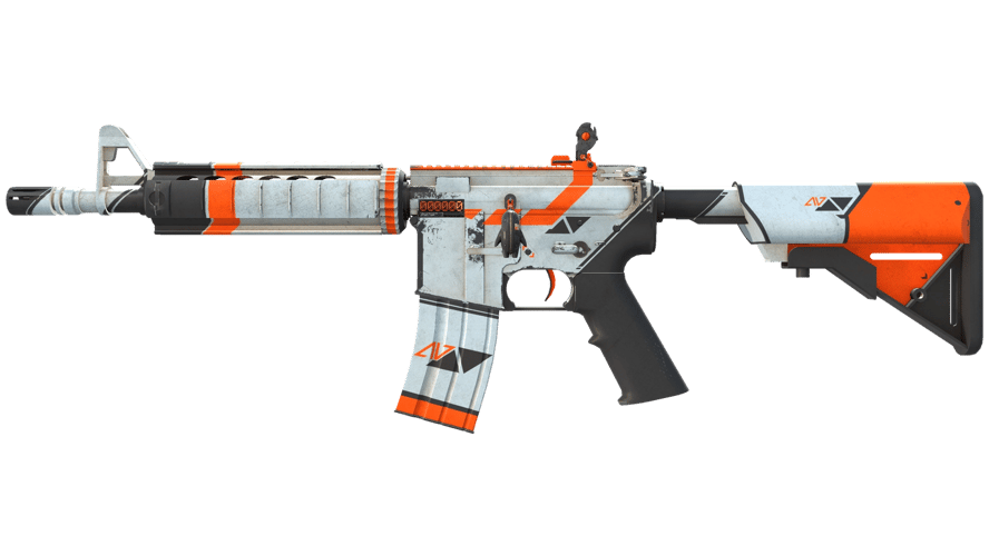 StatTrak™ M4A4 | Asiimov (Well-Worn)
