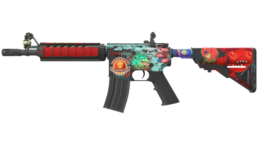 StatTrak™ M4A4 | Bullet Rain (Field-Tested)