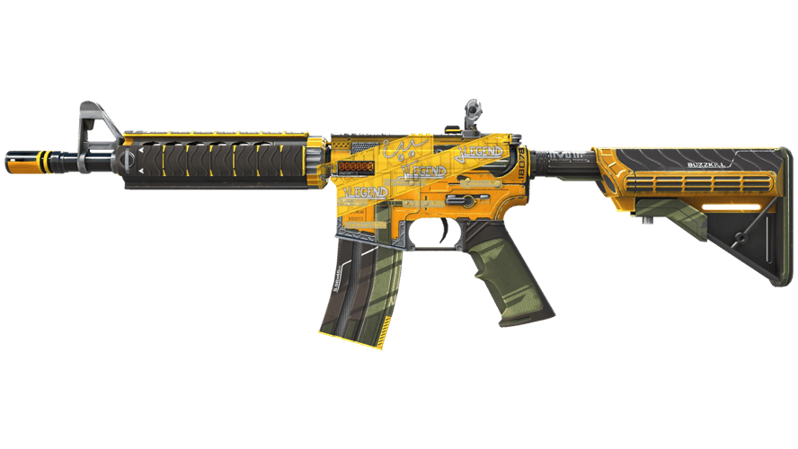 StatTrak™ M4A4 | Buzz Kill (Minimal Wear)